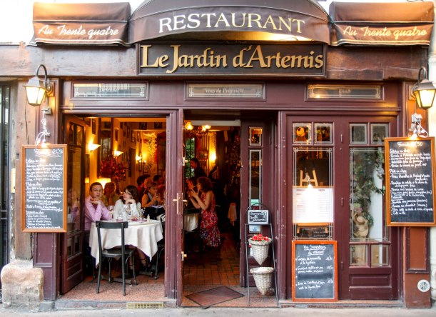 Le Jardin D'Artemis Restaurant Paris