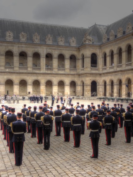 military parade Les Invalides Paris