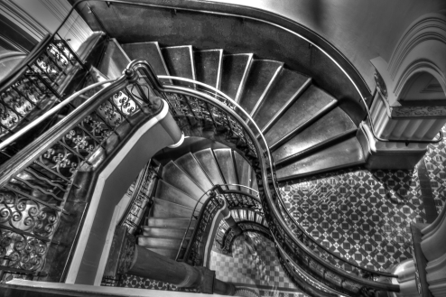 Queen Victoria building stairwell