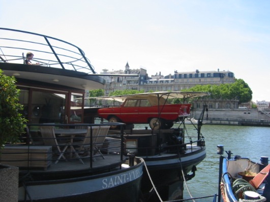 car-on-boat-seine-river-paris