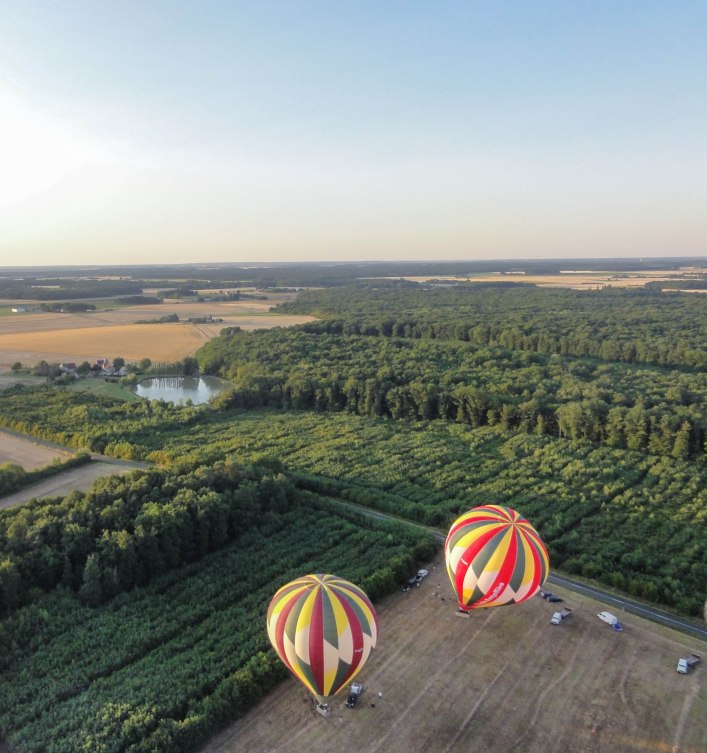 Balloon ride Loire Valley